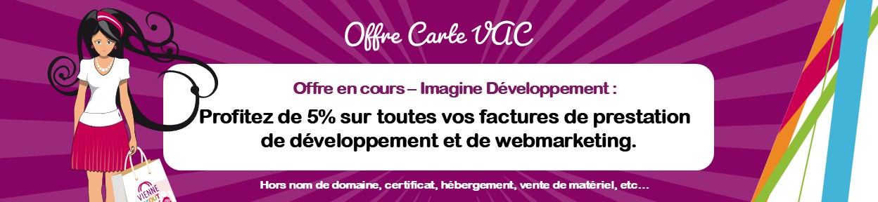 Offres spéciales pour la carte VAC lancée en 2026.